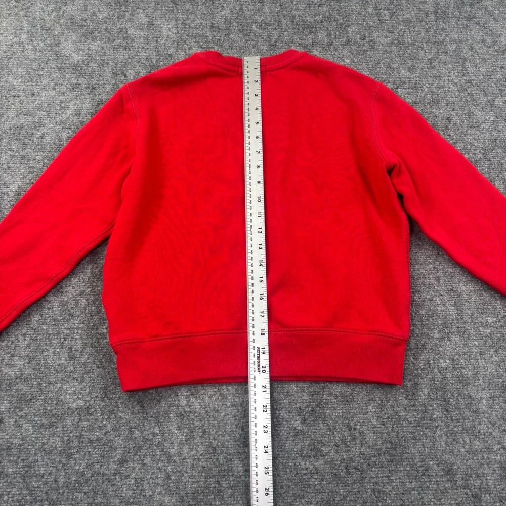 Polo Ralph Lauren Sweatshirt Size Medium Red Crewneck Pony Logo Boys NWOT Kid's